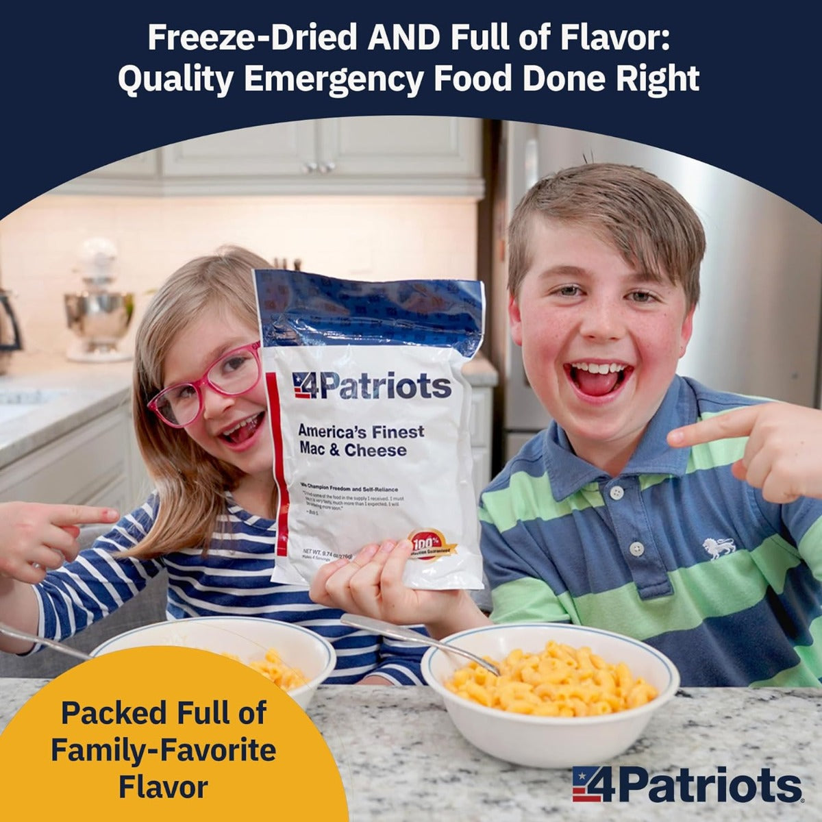 Patriot 6 Month survival Food Pack - Emergency food