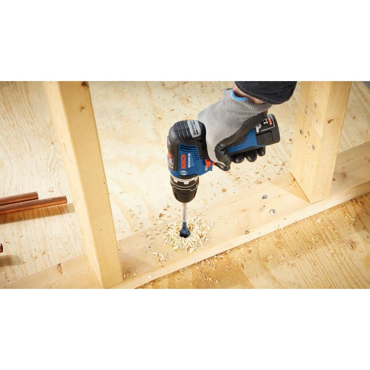 BOSCH GSR12V-300FCB22 12V Drill/Driver System