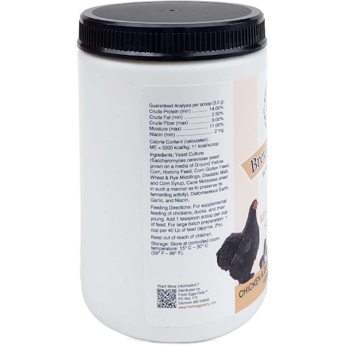 Vitamin supplement for young ducks with fresh eggs
