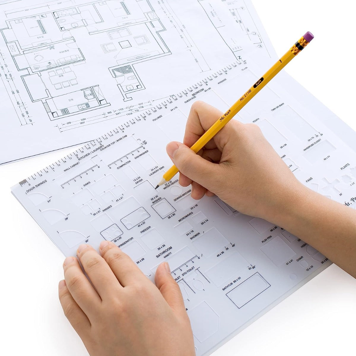 Interior design and furniture templates set 3