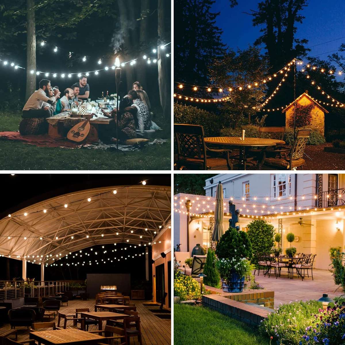 Dott Arts Outdoor Solar Lights String Solar Lights