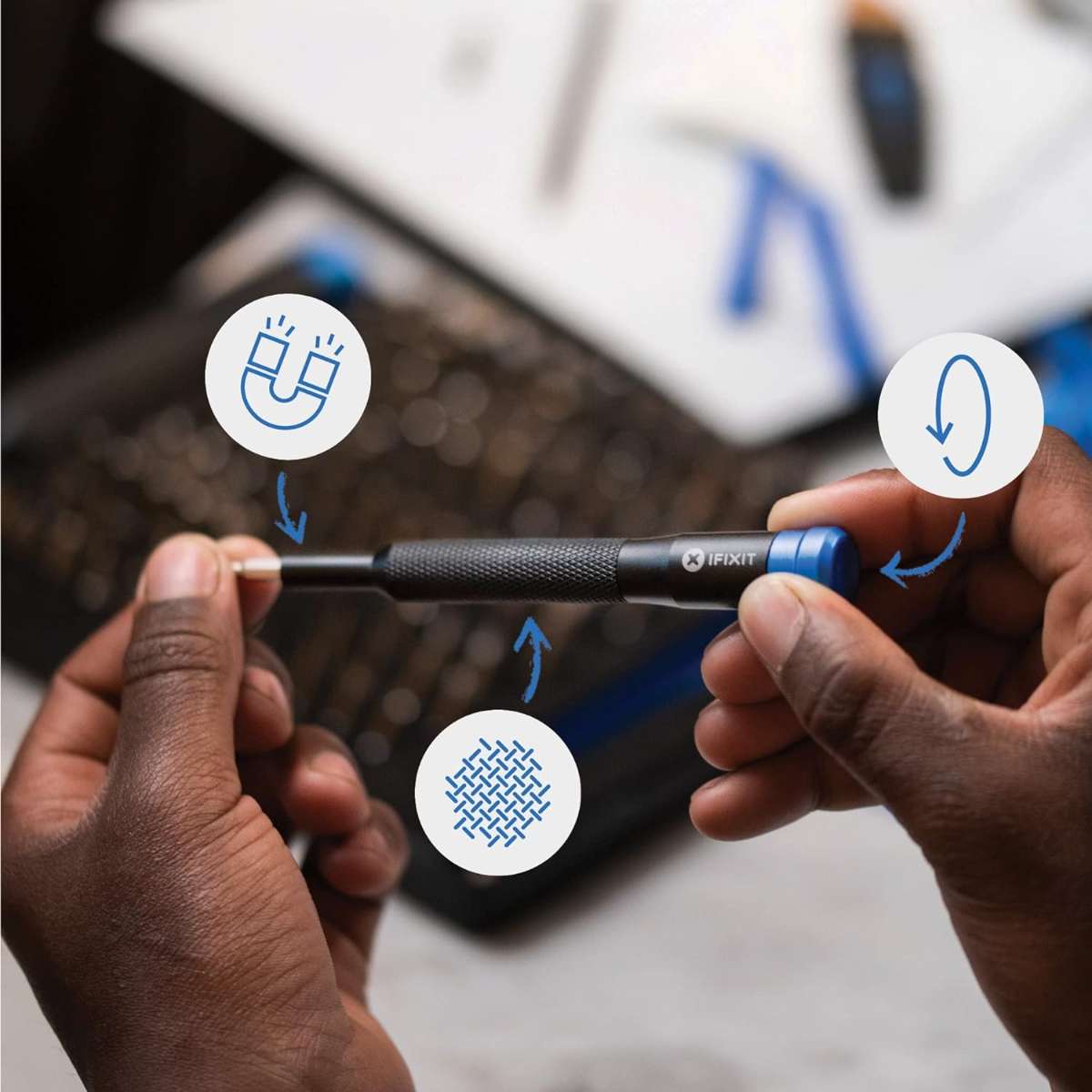 Ificht Protketurkit - Electronics Repair Kit