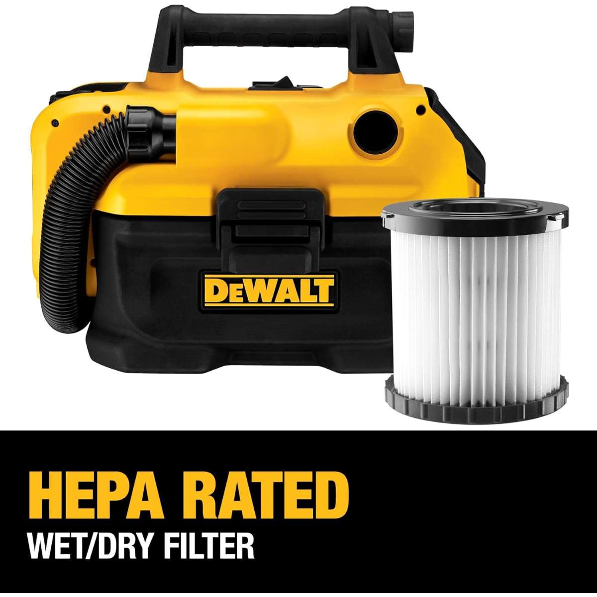 DEWALT 20V MAX Cordless Wet-Dry Vacuum, Tool Only (DCV580H)