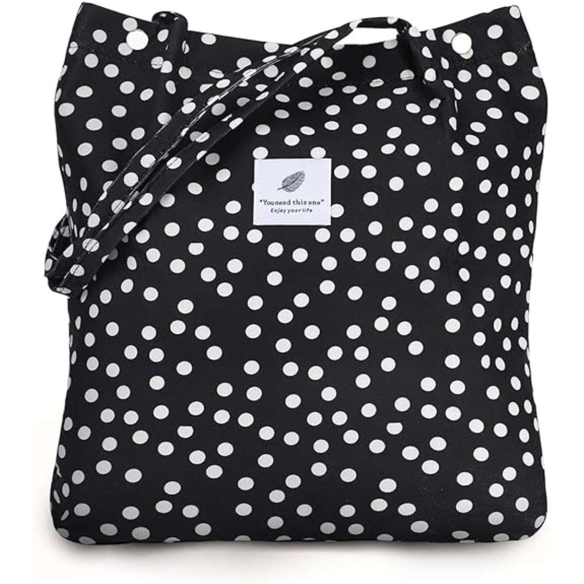Corduroy women's tote bag