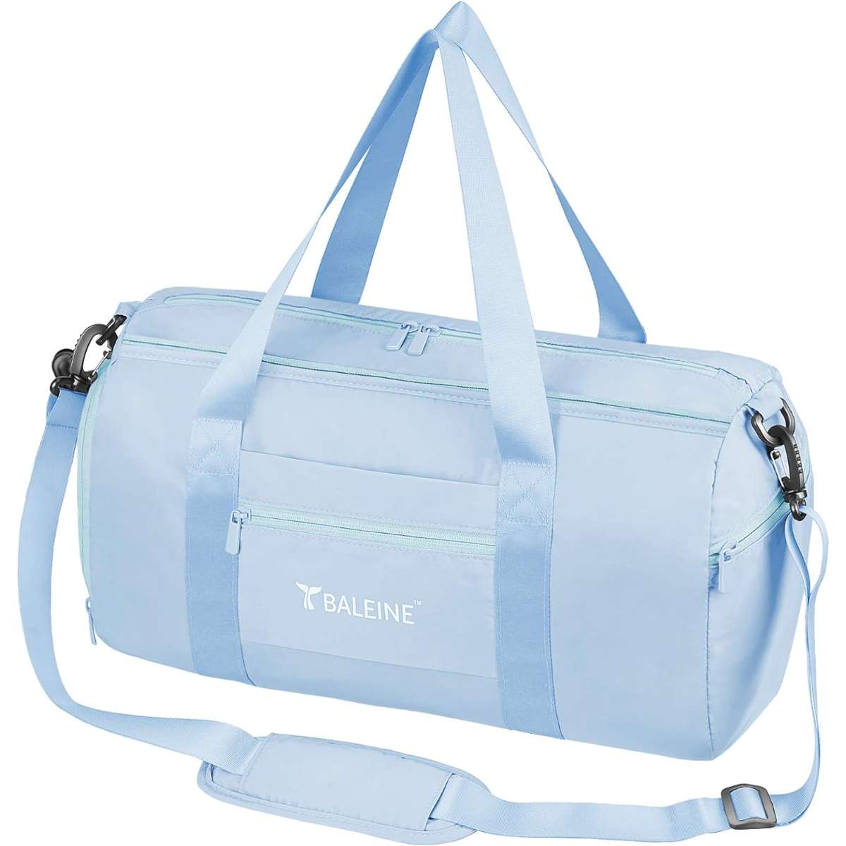 Barlen Women's & Men's Gym Duffle Bags (Azure)