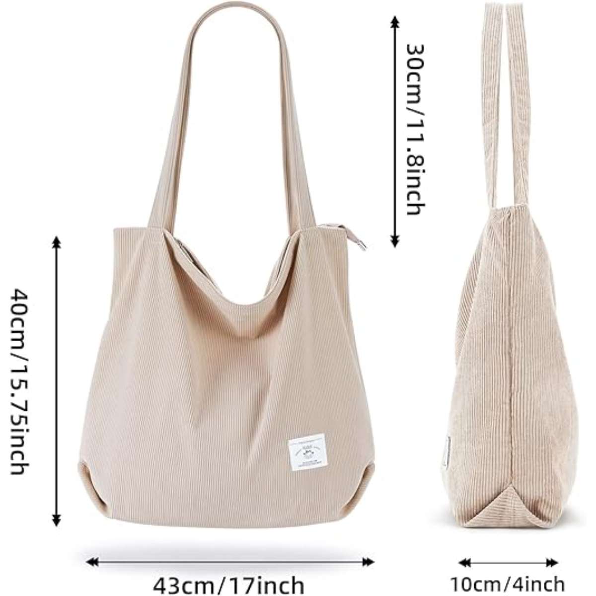 Lady's Khalidi pocket shoulder bag