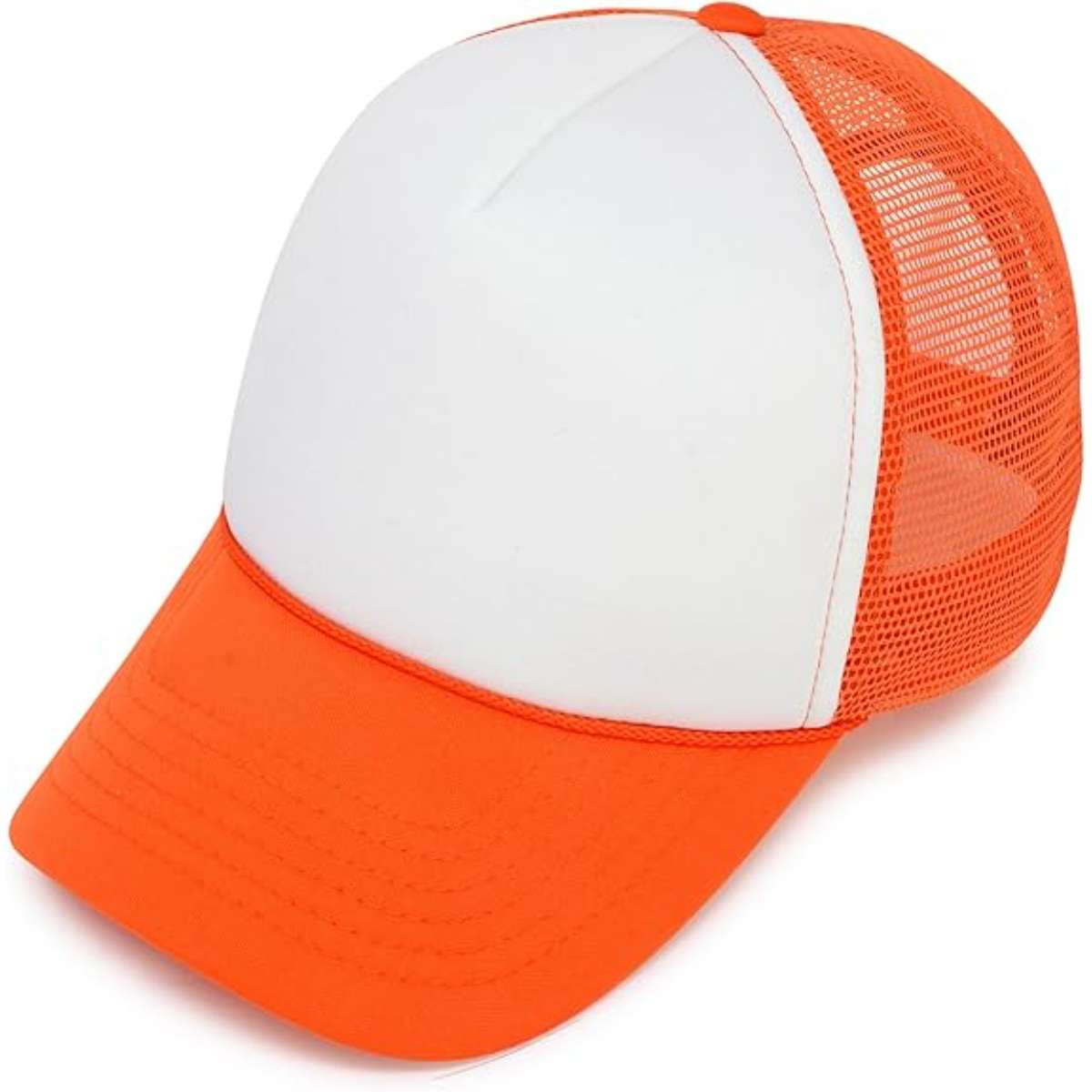 Dalix two-tone trucker hat summer mesh cap