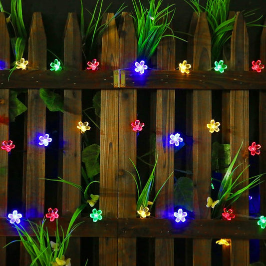 Solar String Lights Outdoor Waterproof 50 LED (Multicolor)