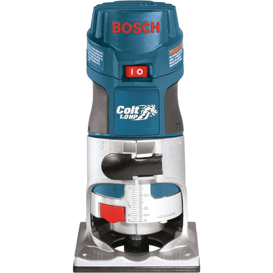 BOSCH PR20EVS ROUTER TOOL, 1 HP 5.6 AMP ELECTRONIC SHIFT