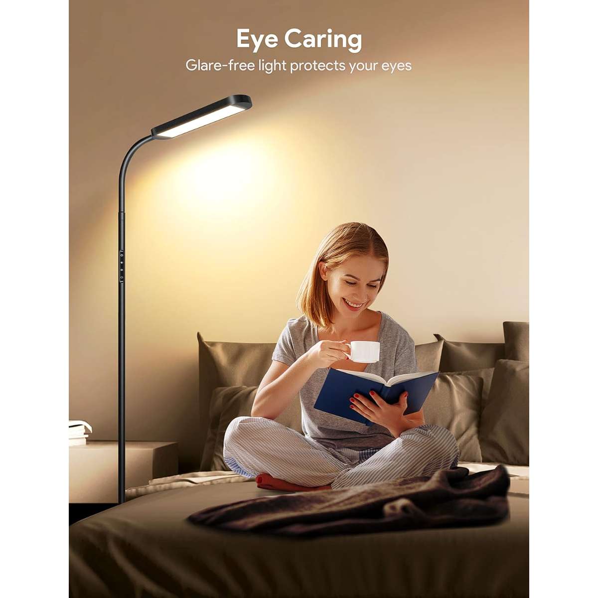 Mediax floor lamp, living room Ryder floor lamp