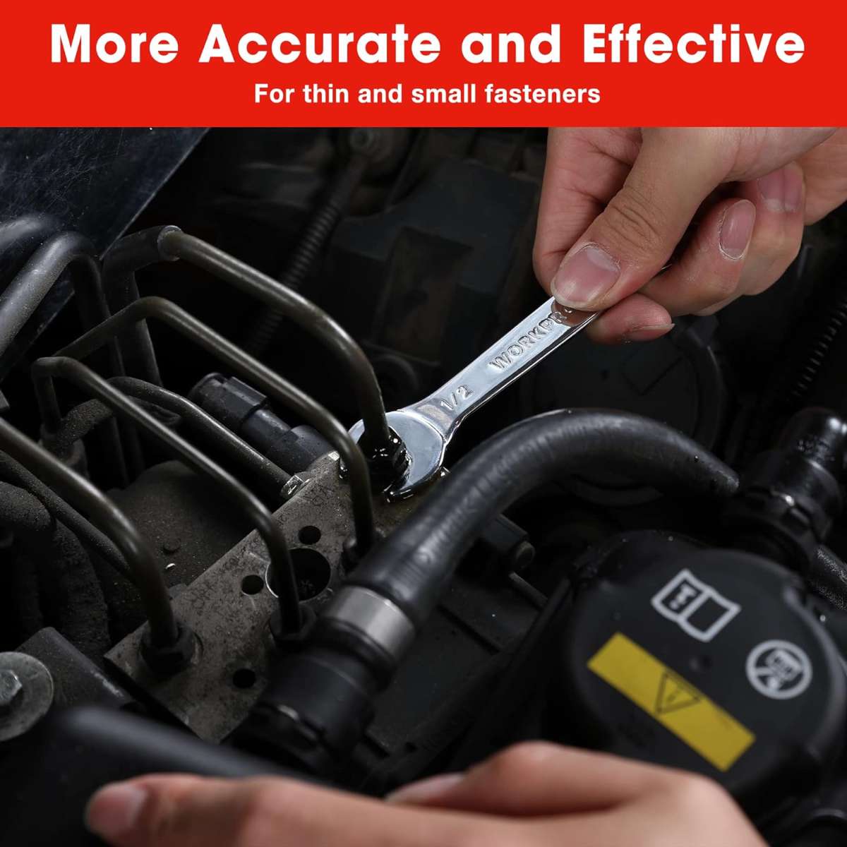 Walker Procet Slim Open End Wrench Roll-Up Kit