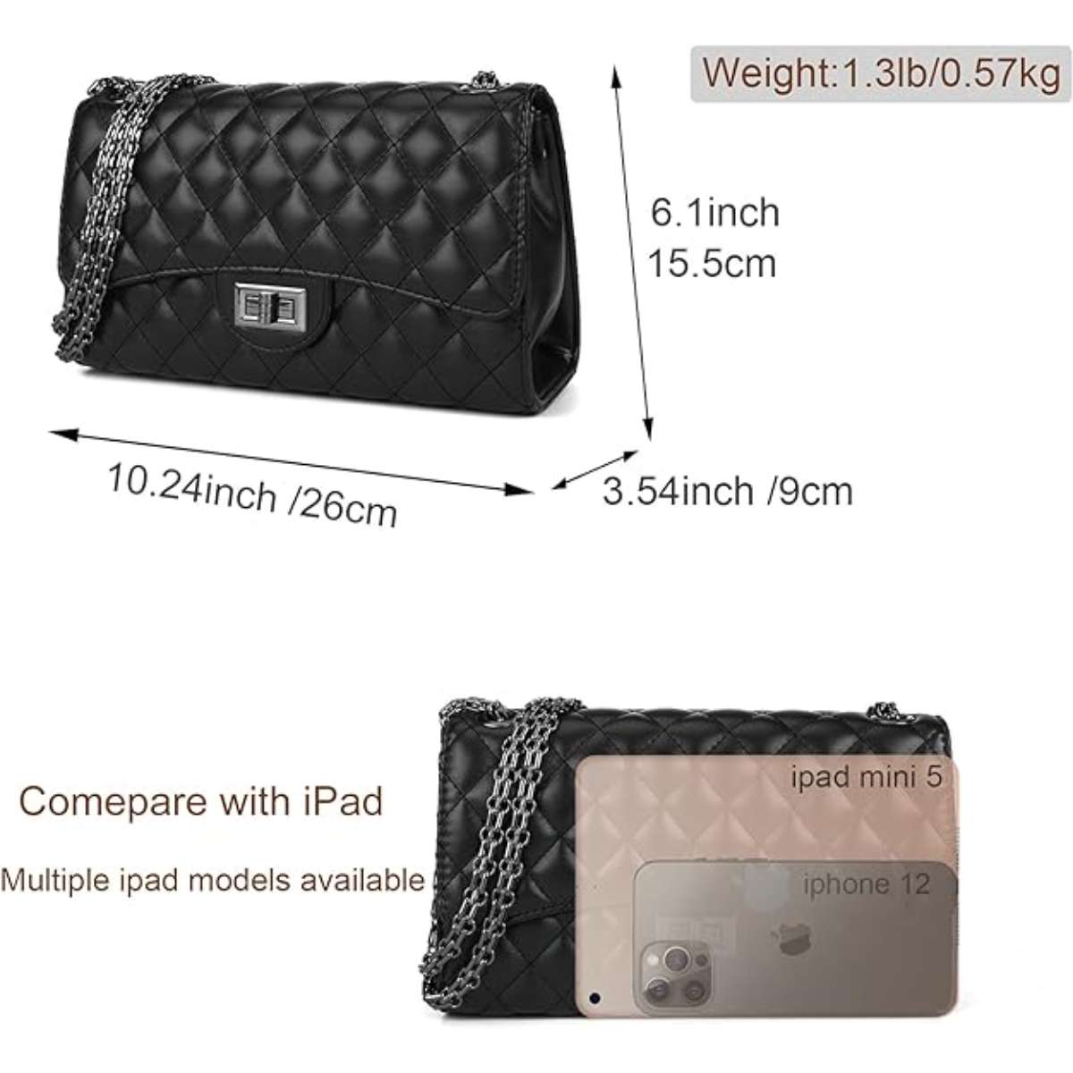 Gladden quilted leather cross-body bag