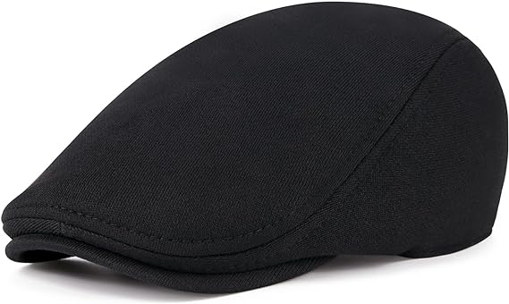 VOBOOM Men's Cotton Flat Ivy Gatsby Newsboy Driving Hat Cap