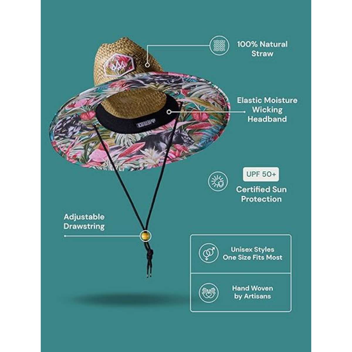 Straw hats for men and women|Lifeguard hats, beach hats and sun hats