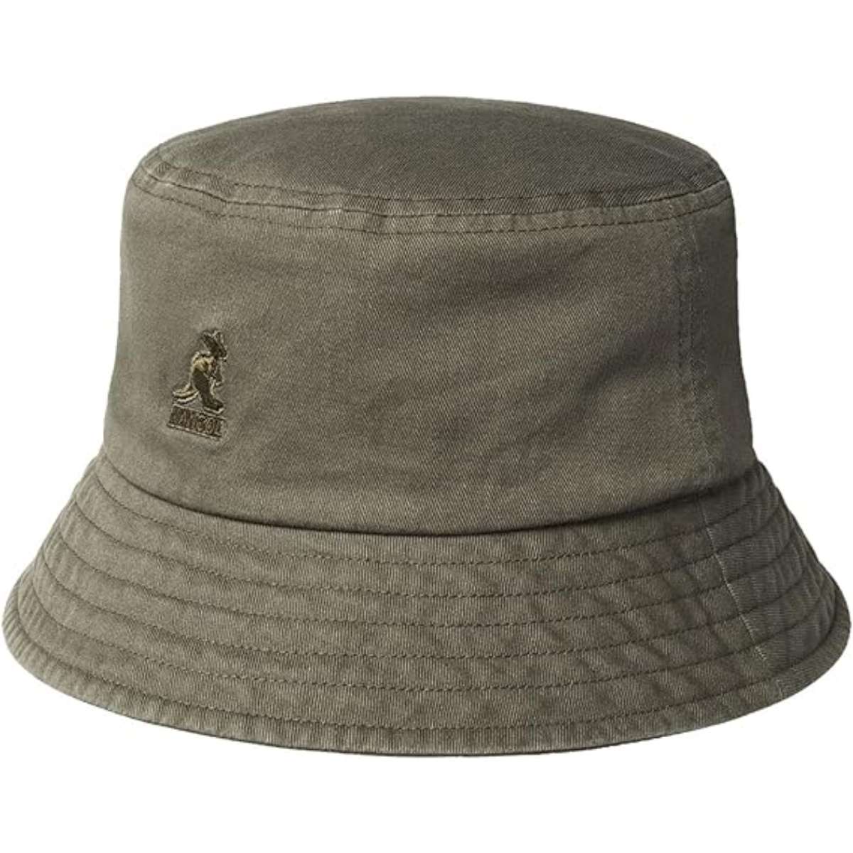 Kangol Washed Bucket Hat - Marine Teal/XL