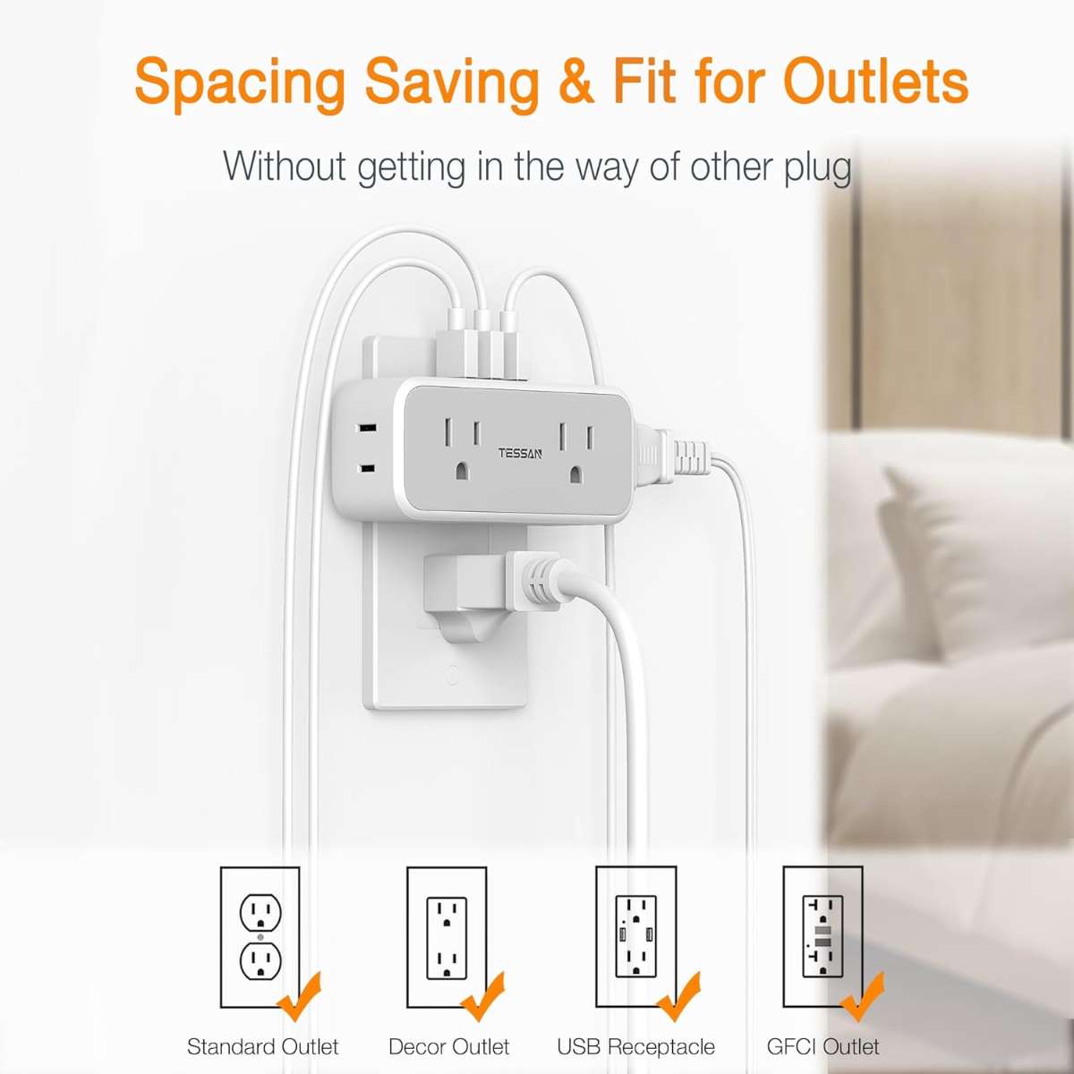 Surge Protectors, Socket Extenders