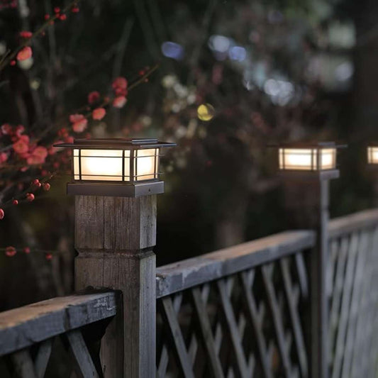 Dynaming 6 Pack Solar Pillar Light Outdoor