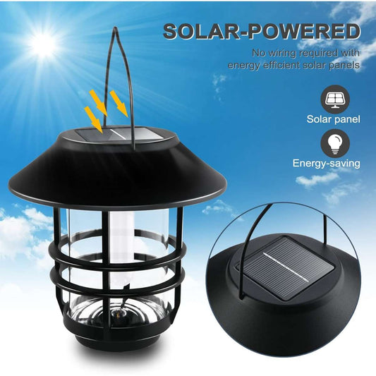 Otdair Solar Wall Lights Outdoor, 2-Pack