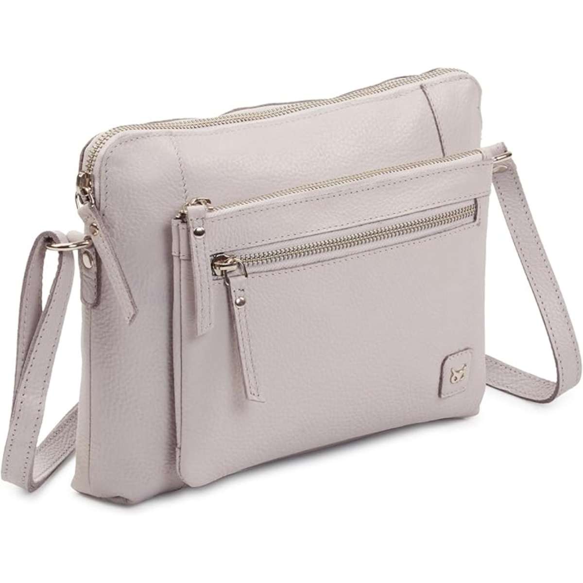 Wise owl accessory small soft pebbles leather cross-body tote