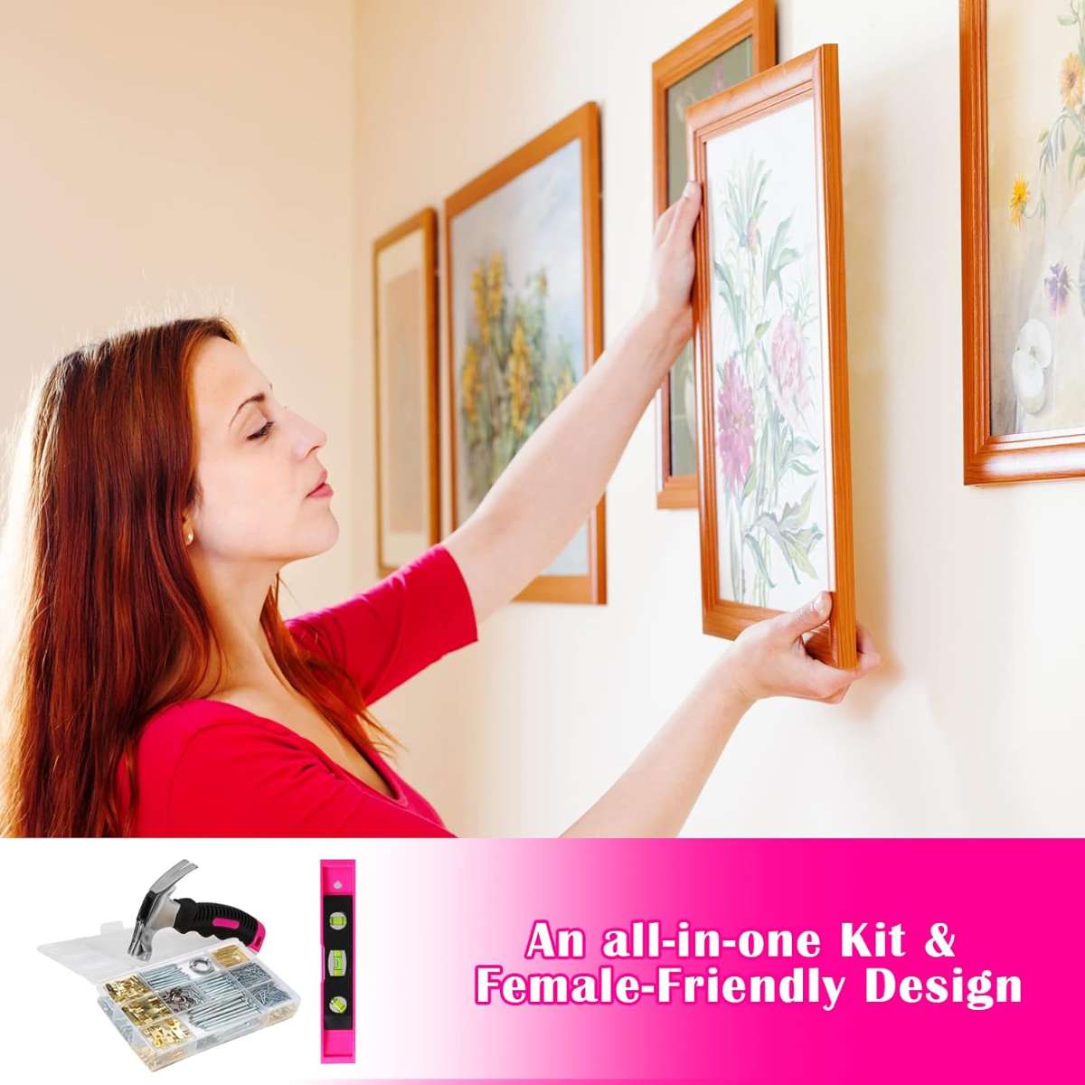 Picture hanging kit, 315 pcs