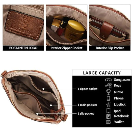 Bosstenn women's crossbody bag fashion handbag