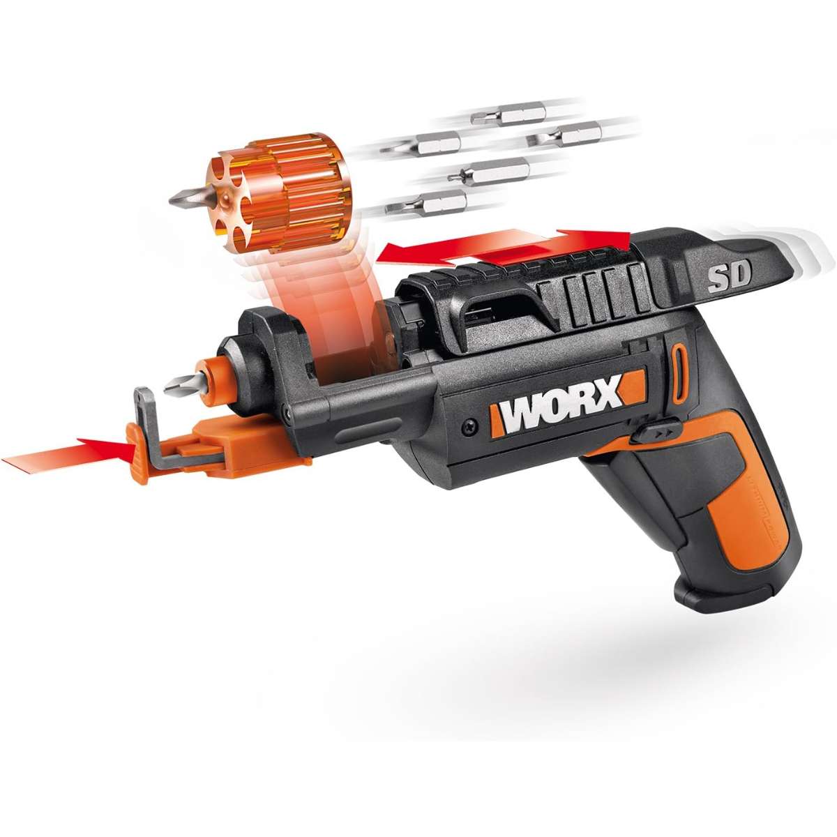 Worx WX255L 4V SD Driver w/Screw Holder