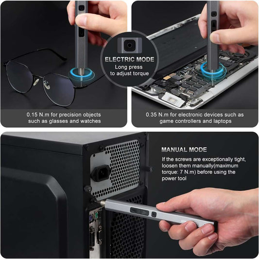 STREBITO Mini Electric Screwdriver Set 144 pcs