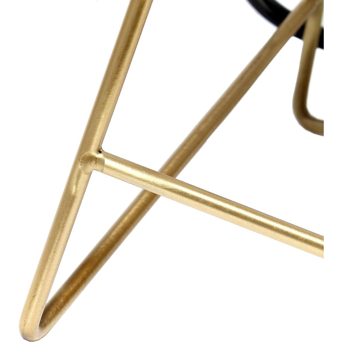 Simple Design LT2066-GDW 13.5" Lower Wire Metal Table Lamp