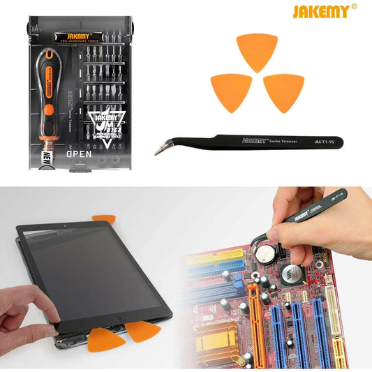 JAKEMY 39-in-1 Screwdriver Set Precision Repair Tool Kit Black