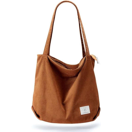 Callidi women's corduroy tote bag