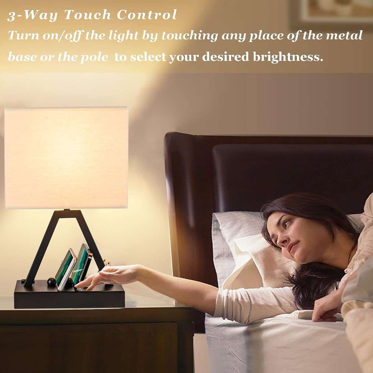 Briver Usbuck Touch Console Light, Black