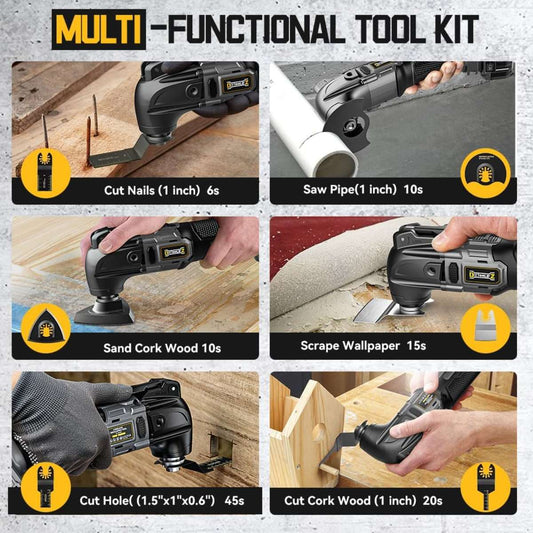 Cordless swinging tool for Dewalt 20V battery (battery not included)