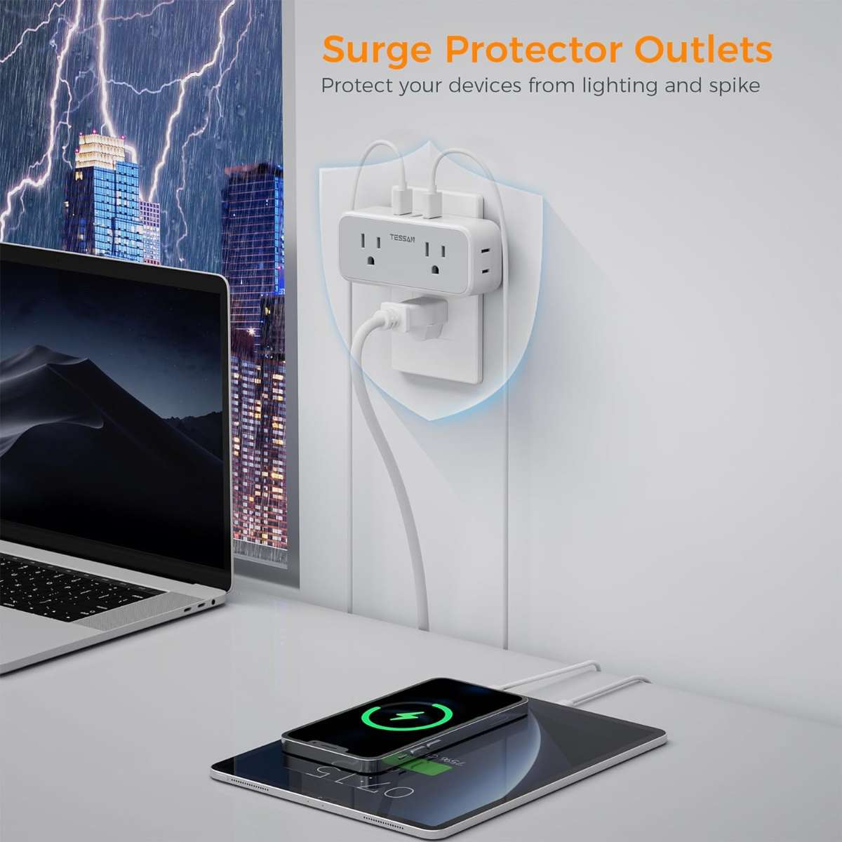 Surge Protectors, Socket Extenders