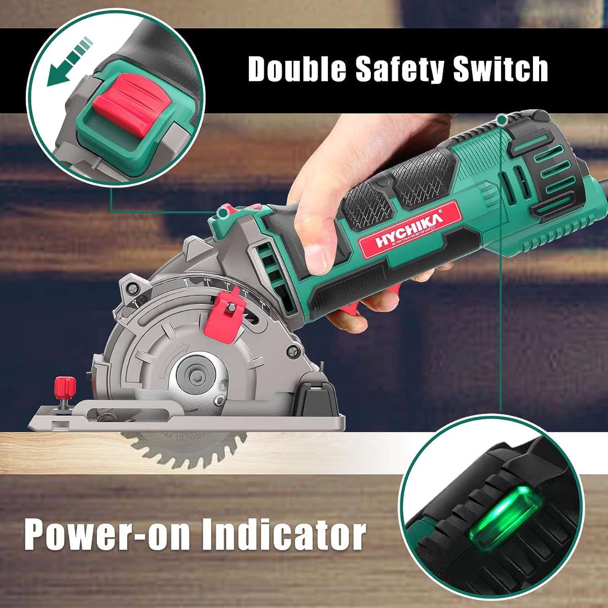 Mini circular saw, Ichka compact circular saw tile saw