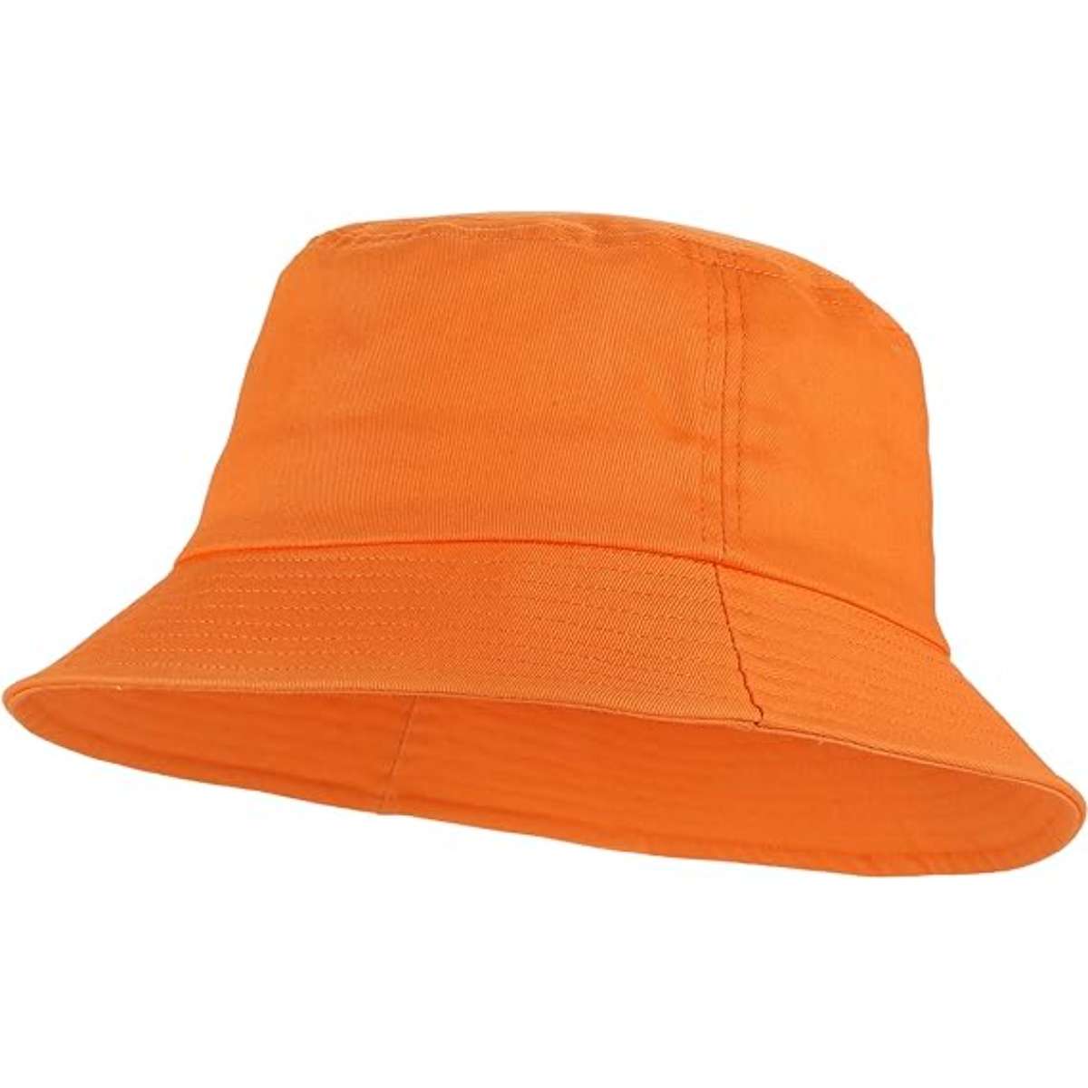 Umeepar Unisex Cotton Packable Bucket Hat Sun Hat Plain Colors for Men Women
