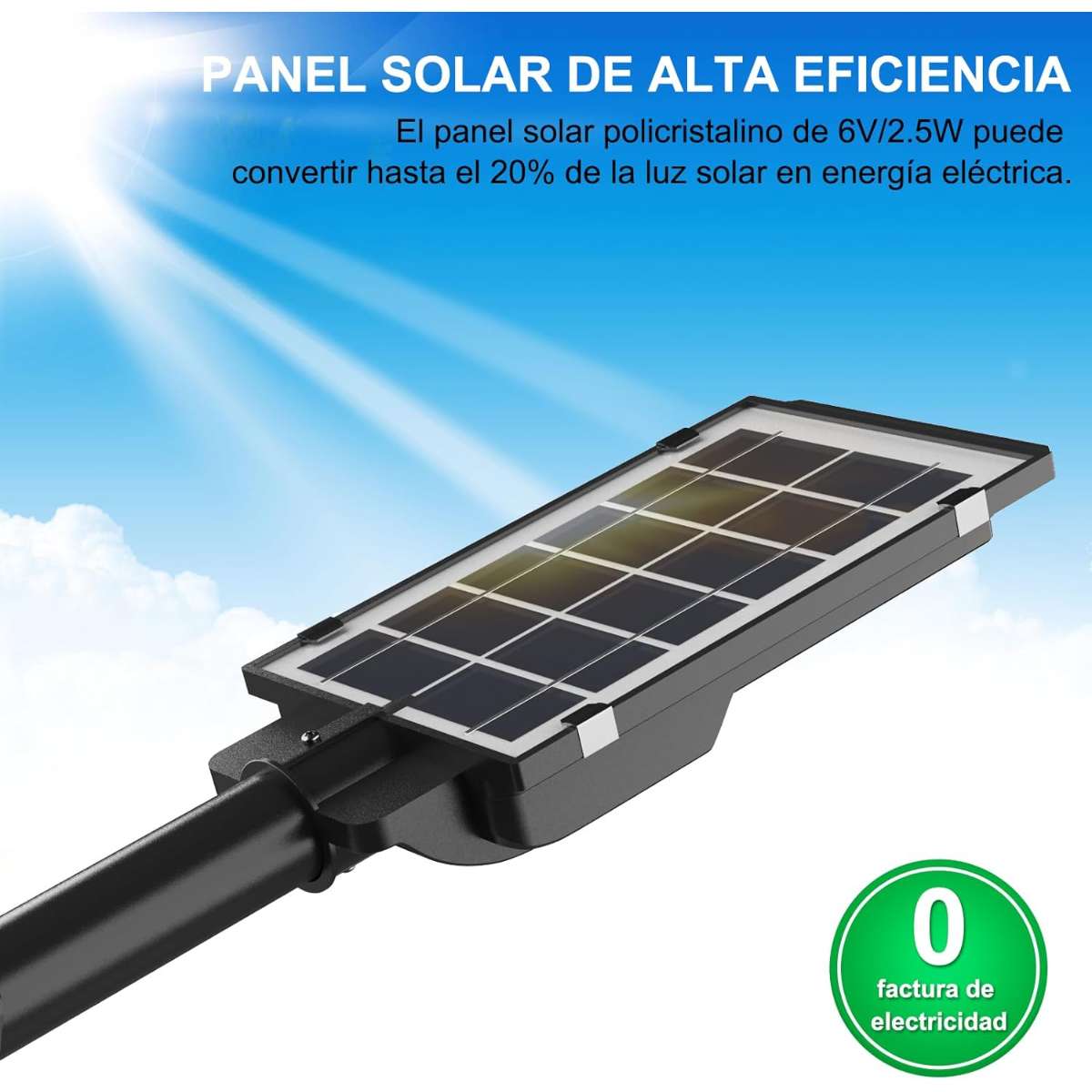 Engrepo Outdoor Solar Lights, 2 Pack