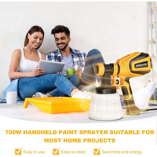 Paint Sprayer, 700W HVLP Spray Gun VF803 type