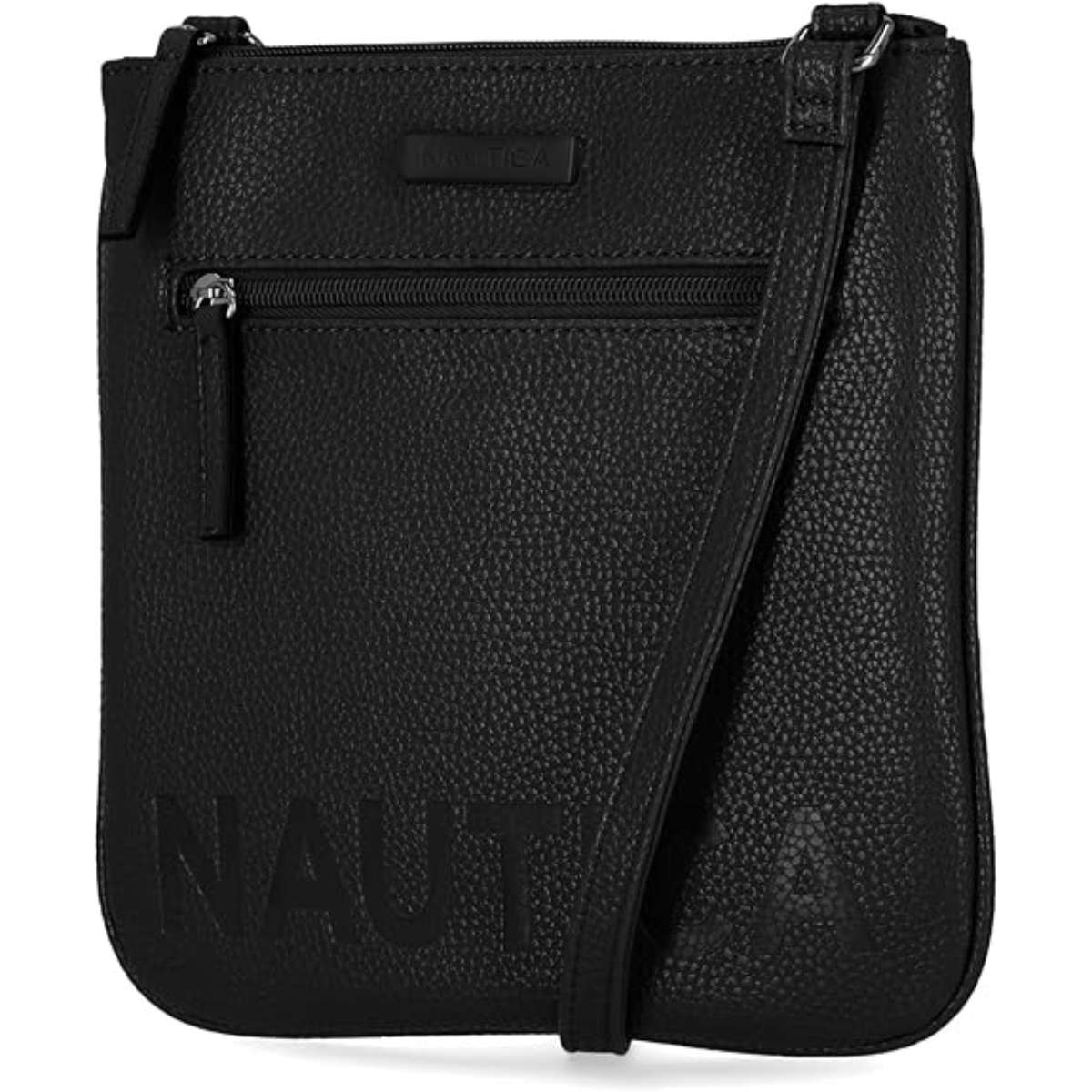 Nautica Womens Lakeside Signature Jaquard North South Crossbody Bag