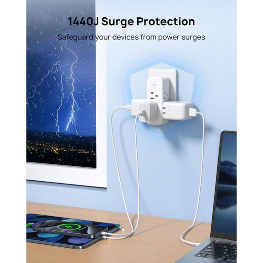 Tron Socket Extenders Surge Protectors