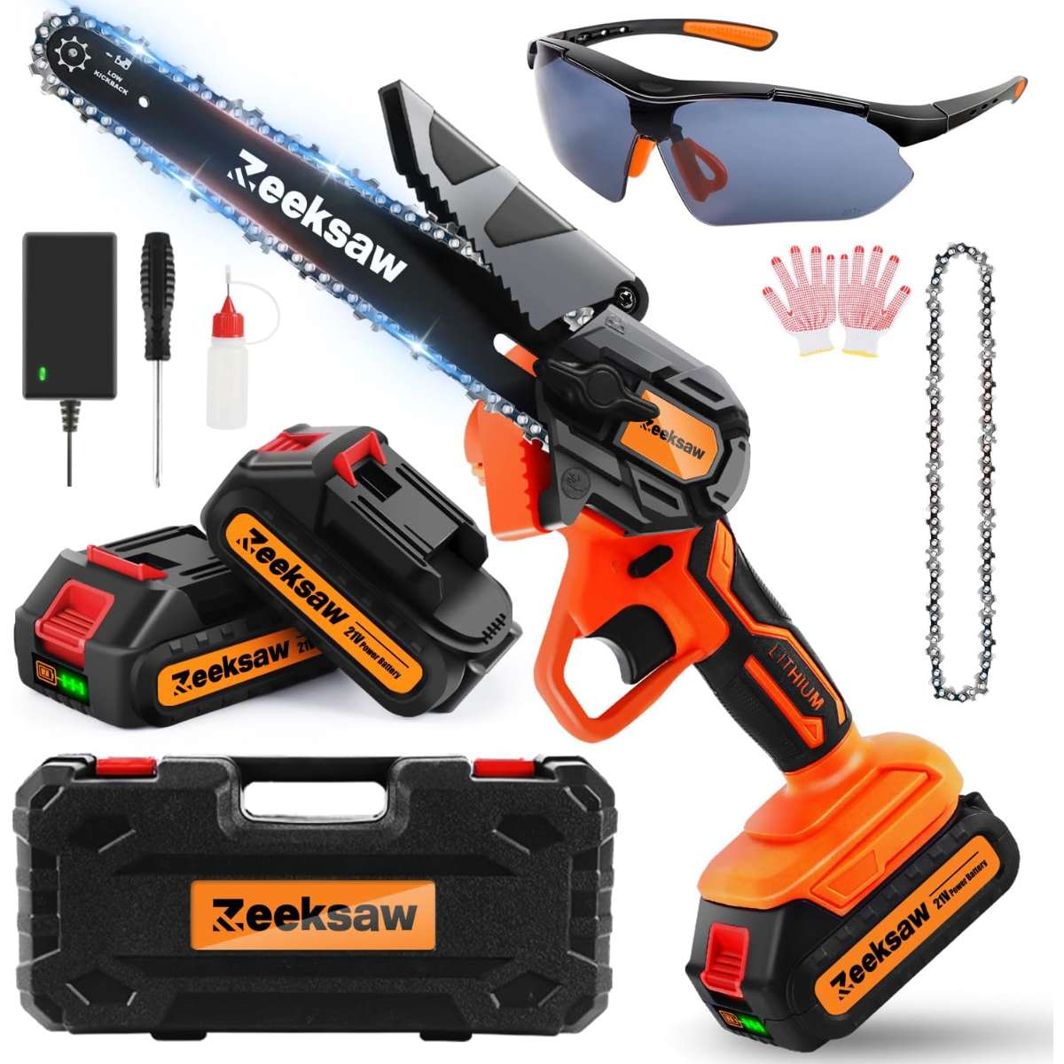Mini Chainsaw 6 Inch Cordless - Garden Yard Time-Saving Tool