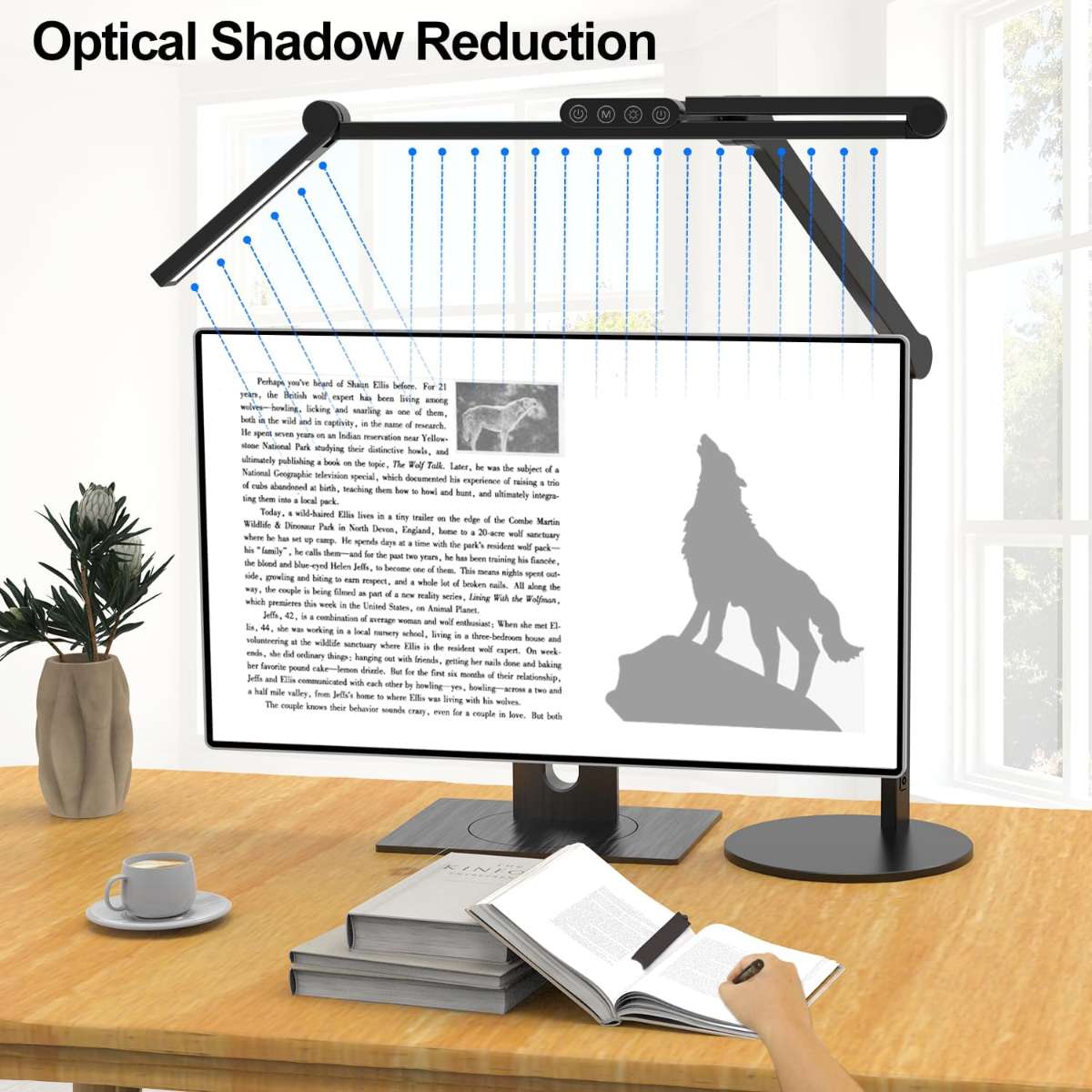 Mikomran Achtect table lamp with mood lighting