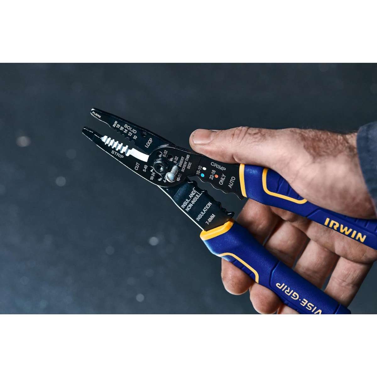 IRWIN Vice-GRIP Wire Stripper, 8" (2078309)