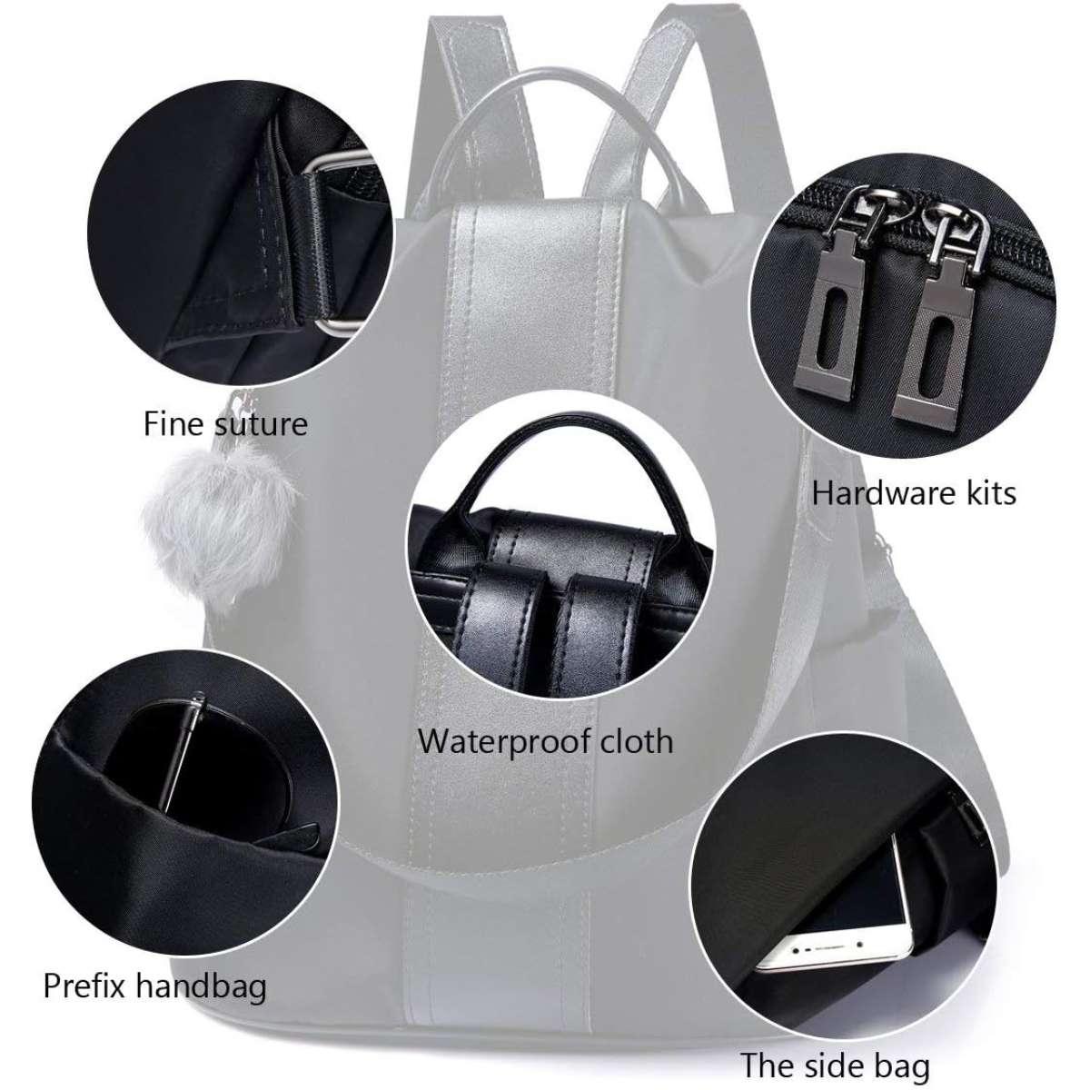 PINCNEL Women's Backpack