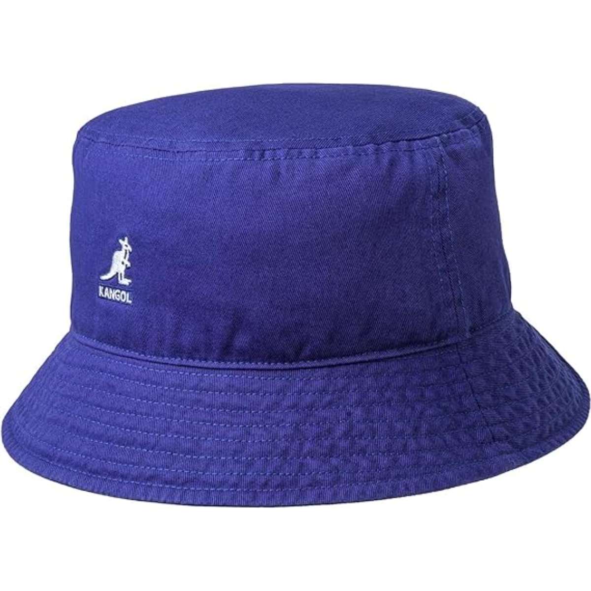 Kangol Washed Bucket Hat - Marine Teal/XL