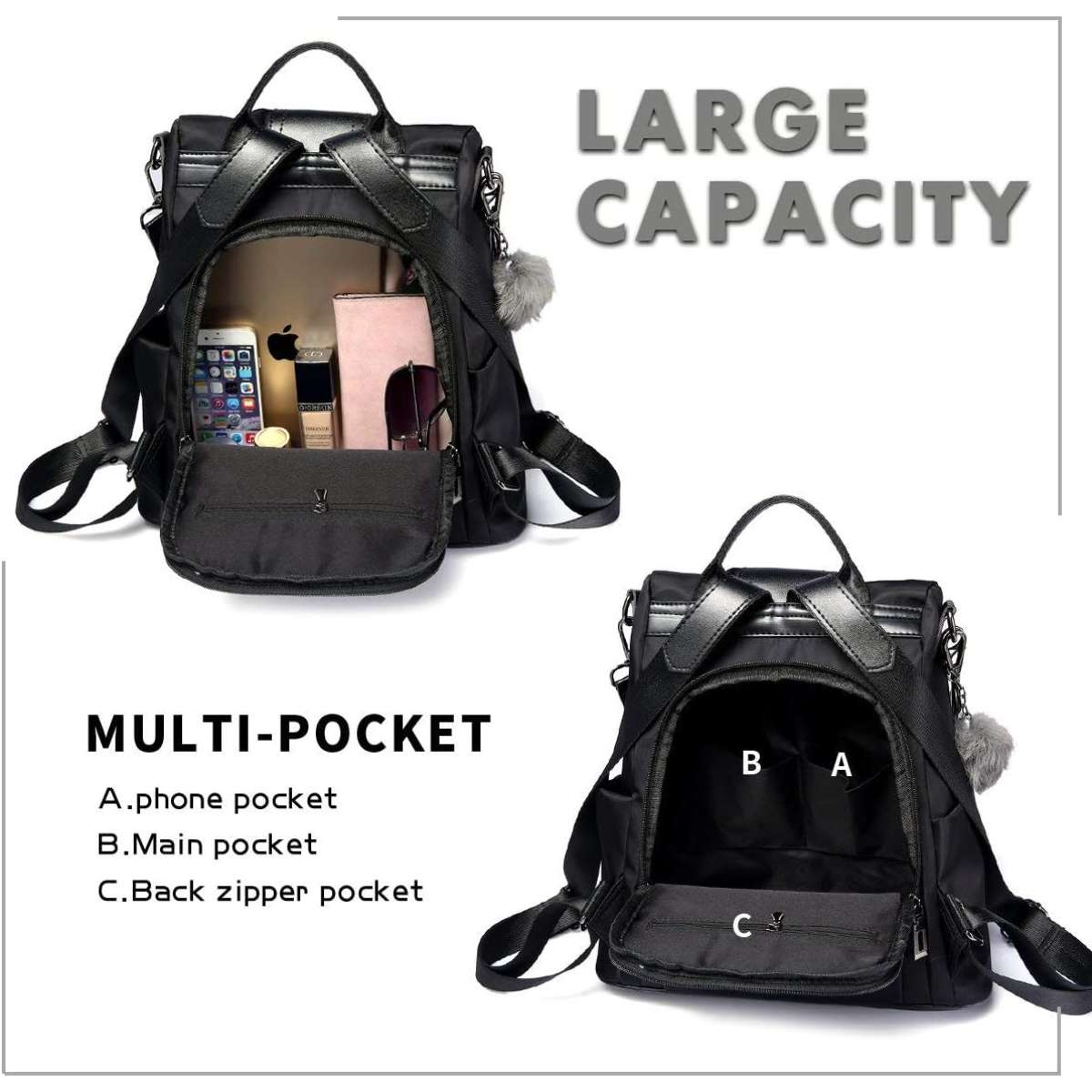 PINCNEL Women's Backpack