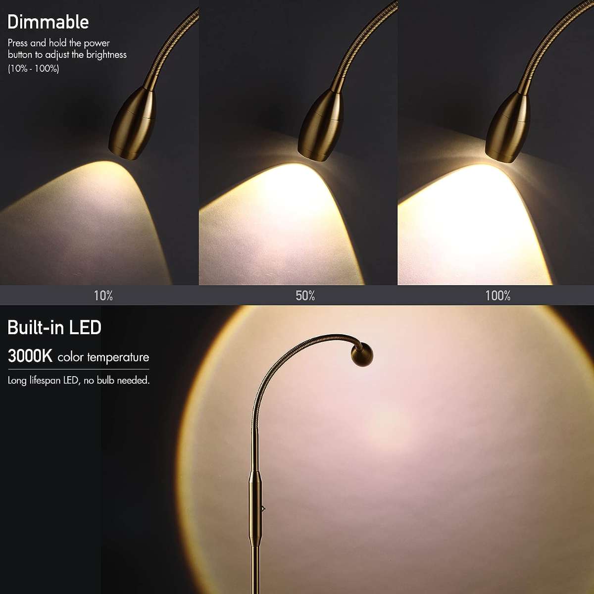 Oh' Breitley – Adjustable Ryder Beam Floor Lamp