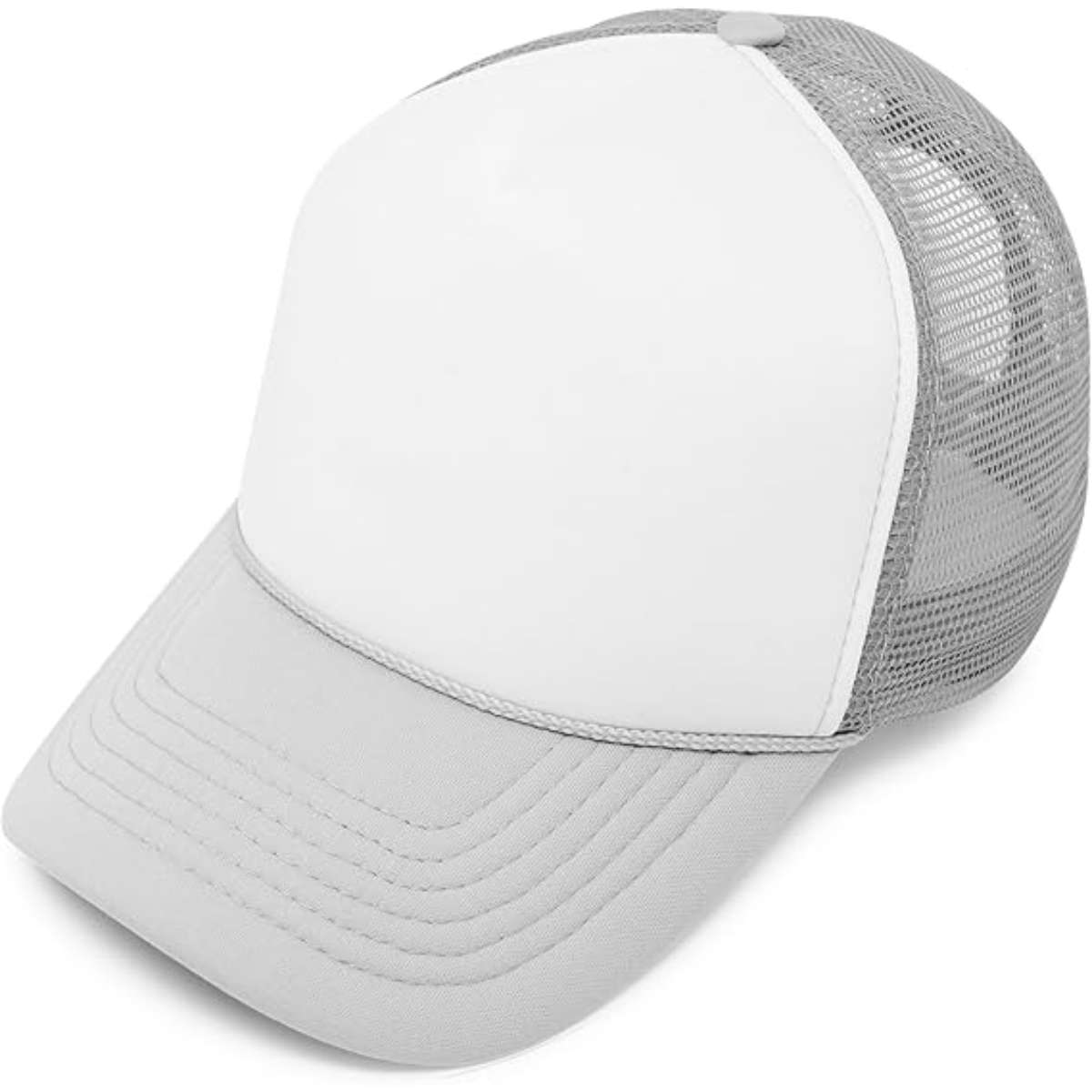 Dalix two-tone trucker hat summer mesh cap