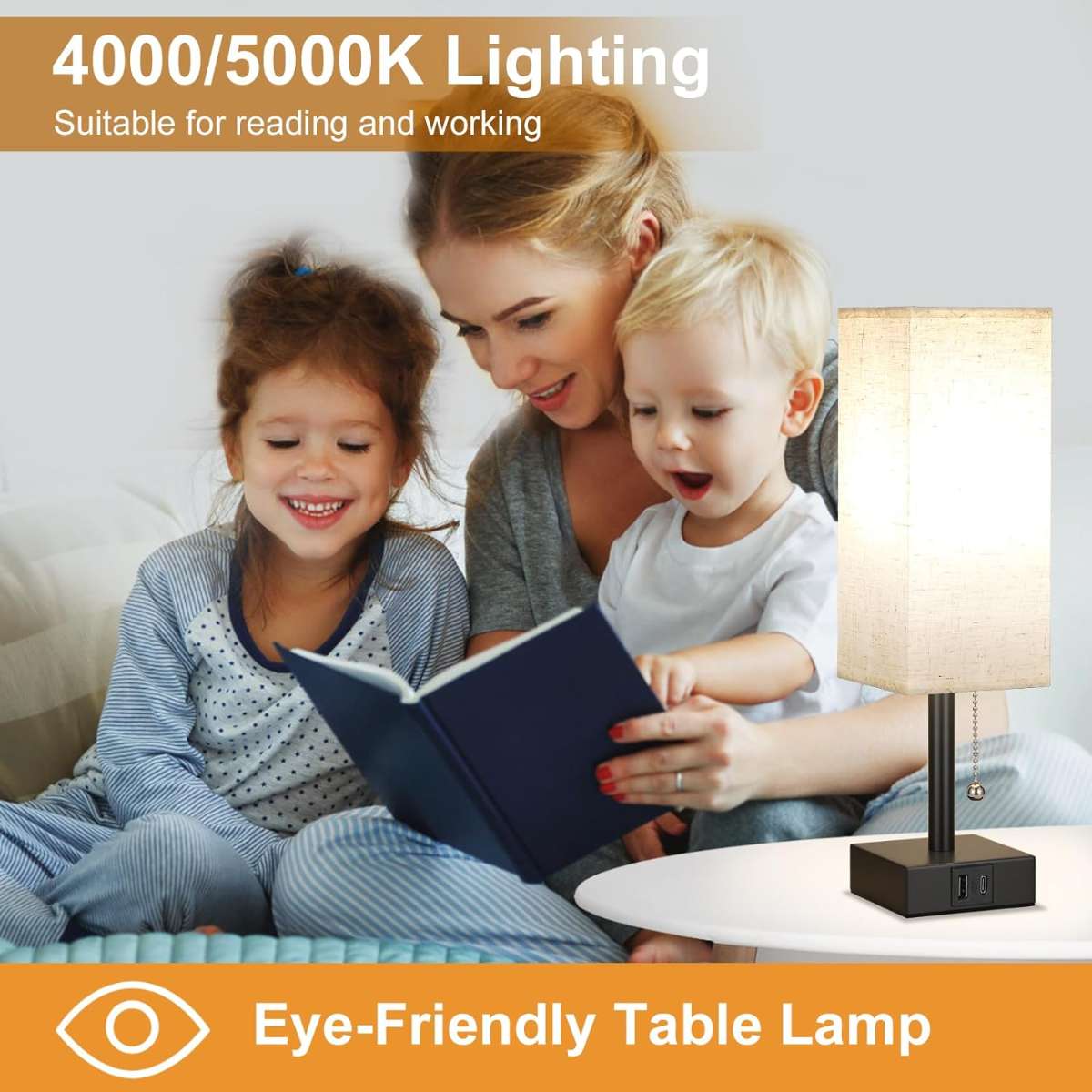 3 color hotbed table lamps (including LED bulbs)