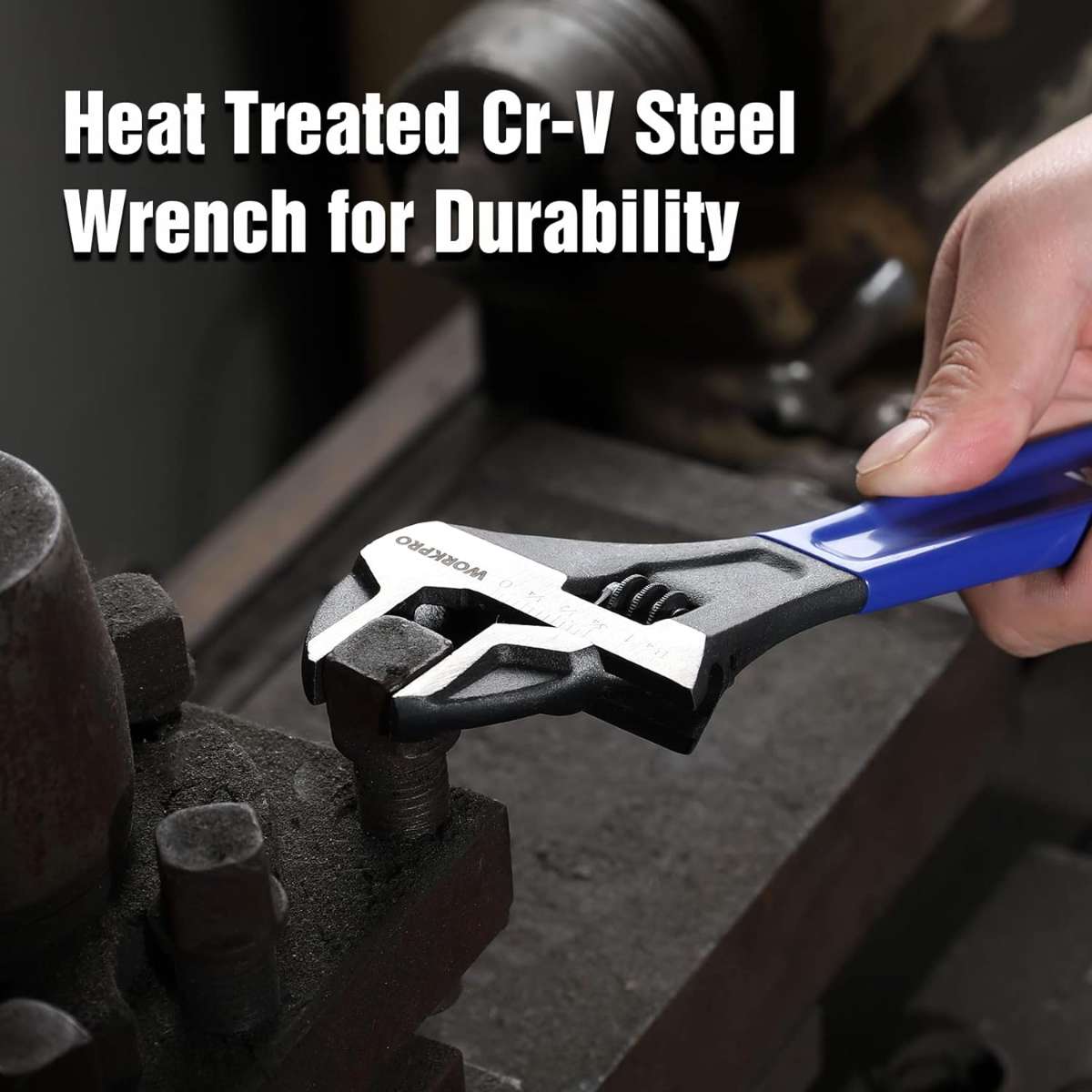 WORKPRO 2-PIECE ADJUSTABLE WRENCH SET