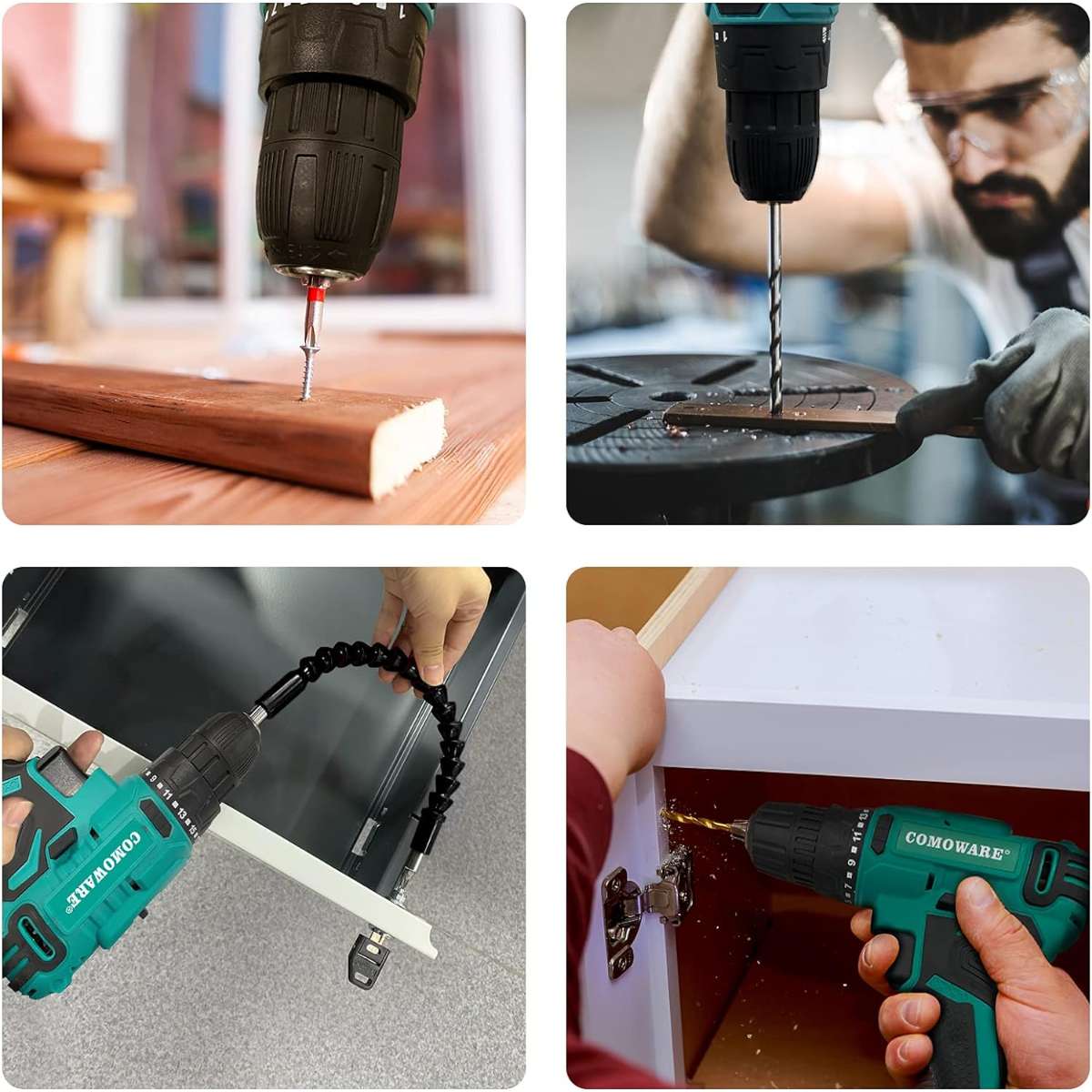 COMOWARE 20V CORDLESS DRILL